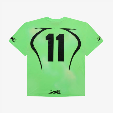 Hellstar Warm Up T-Shirt Neon Green - SOLE SERIOUSS (2)