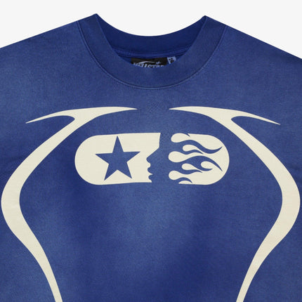 Hellstar Warm Up T-Shirt Royal Blue - SOLE SERIOUSS (3)