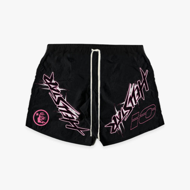 Hellstar Waxed Nylon Athletic Shorts Black FW23 (Capsule 10) - Atelier-lumieres Cheap Sneakers Sales Online (1)