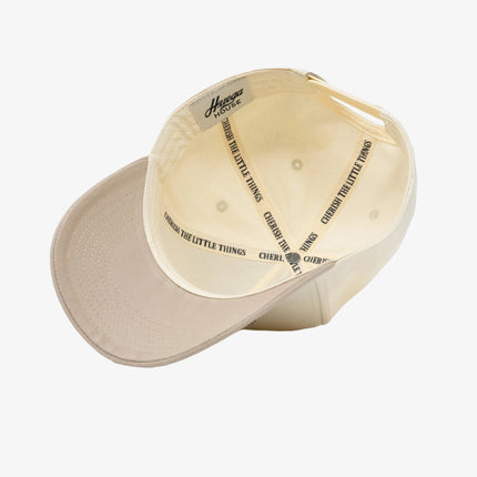 Huega House 'Athletic Association' 2-Tone 5-Panel Snapback Hat Khaki / Natural - SOLE SERIOUSS (4)