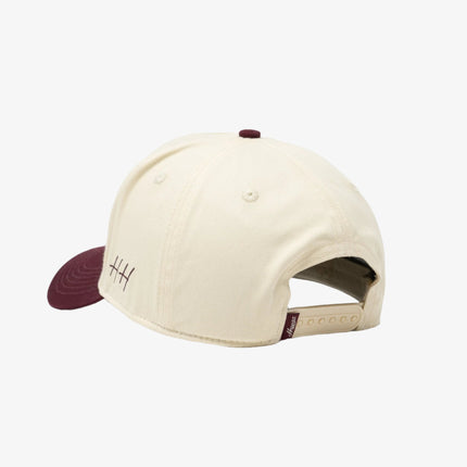 Huega House 'Athletic Association' 2-Tone 5-Panel Snapback Hat Maroon / Natural - SOLE SERIOUSS (3)