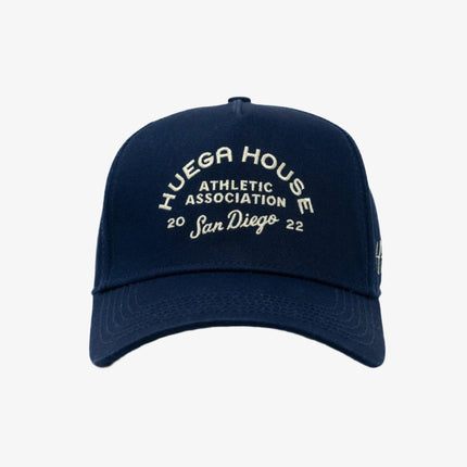 Huega House 'Athletic Association' 5-Panel Snapback Hat Navy Blue - SOLE SERIOUSS (2)