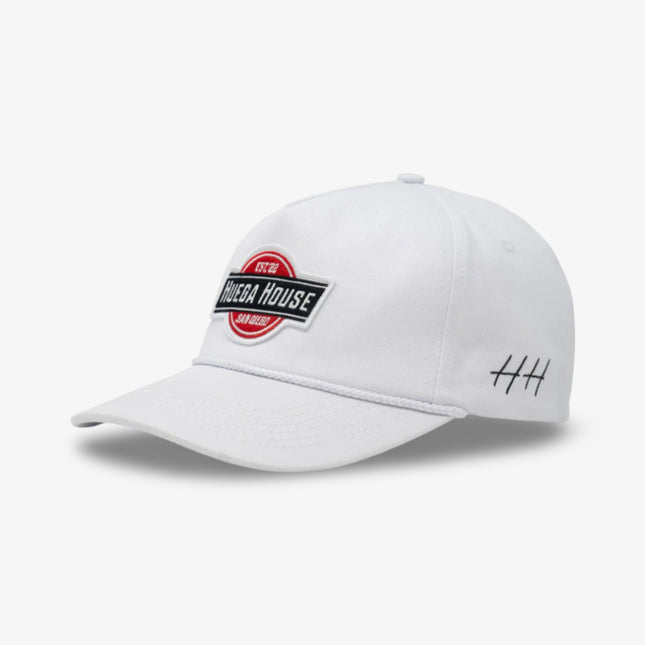 Huega House 'Blazer' Snapback Hat White - SOLE SERIOUSS (1)