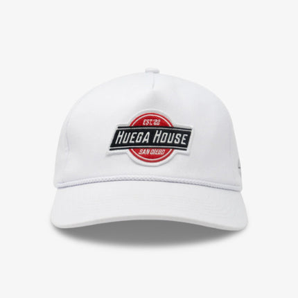 Huega House 'Blazer' Snapback Hat White - SOLE SERIOUSS (2)