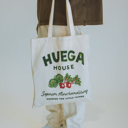 Huega House 'Cherish The Little Things' Canvas Tote Bag Cream - SOLE SERIOUSS (2)