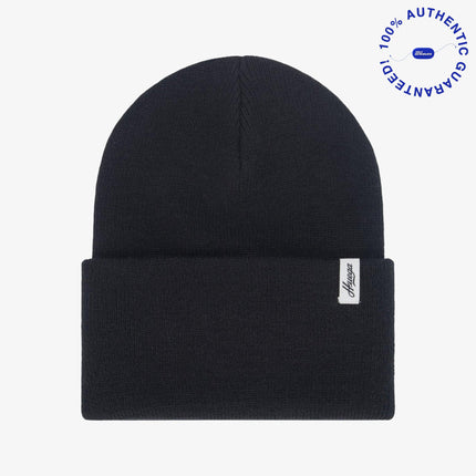 Huega House Cuffed Beanie Black | SOLE SERIOUSS [1]
