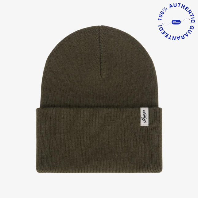 Huega House Cuffed Beanie Moss Green | SOLE SERIOUSS [1]