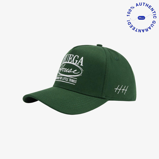 Huega House 'Eclipse' 5-Panel Snapback Hat Forest Green | SOLE SERIOUSS [1]