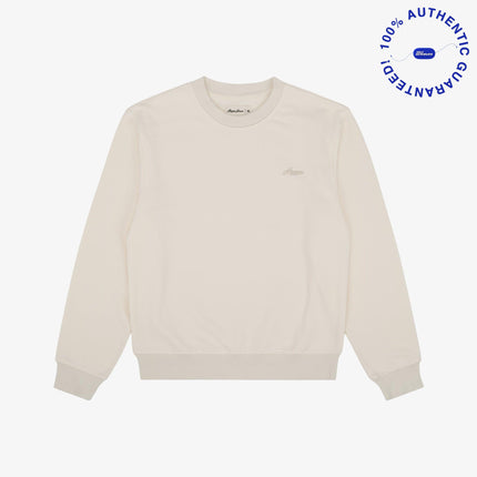 Huega House Essential Ultra-Soft Crewneck Sweatshirt Bone | SOLE SERIOUSS [1]