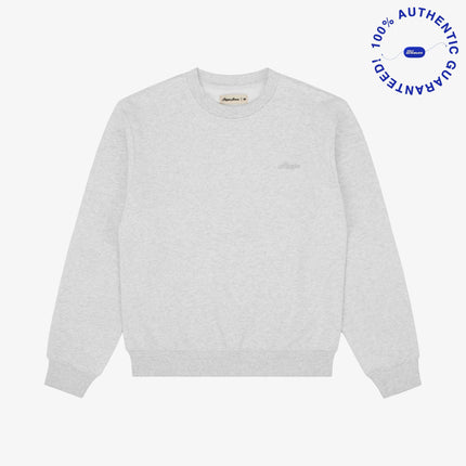 Huega House Essential Ultra-Soft Crewneck Sweatshirt Heather Grey | SOLE SERIOUSS [1]