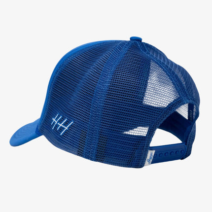 Huega House 'Good Times' Mesh Trucker Snapback Hat Sapphire Blue / White - SOLE SERIOUSS (3)