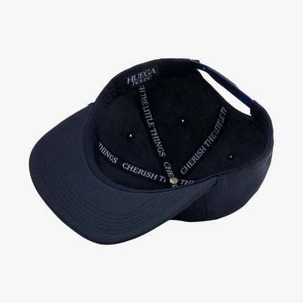 Huega House 'Miler' 5-Panel Nylon Snapback Hat Navy Blue | SOLE SERIOUSS [4]