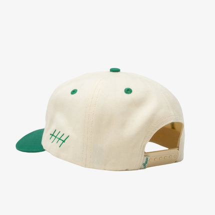 Huega House 'Odyssey' 2-Tone 5-Panel Snapback Hat Kelly Green / Natural - SOLE SERIOUSS (3)