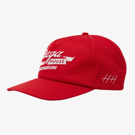 Huega House 'Odyssey' 5-Panel Snapback Hat Red / White - SOLE SERIOUSS (1)