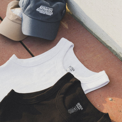 Huega House Organic Crop Tank Top White (Womens) | SOLE SERIOUSS [4]