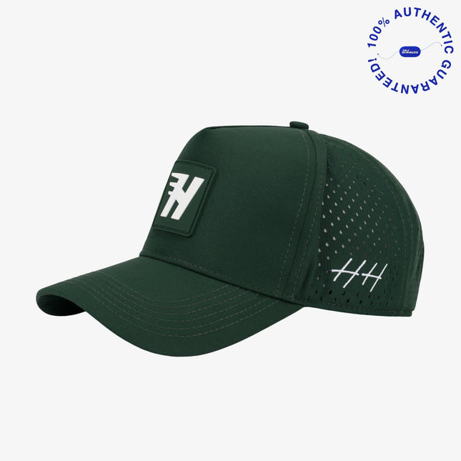 Huega House Performance Snapback Hat Forest Green | SOLE SERIOUSS [1]