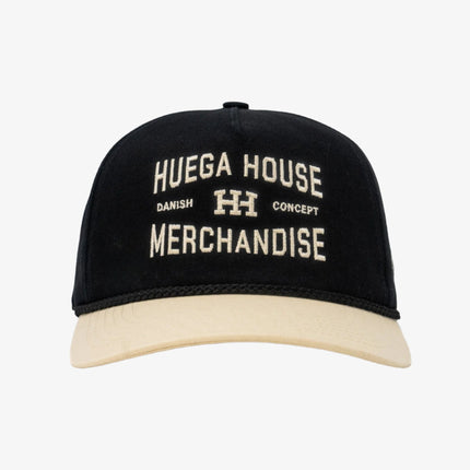 Huega House 'Range' 2-Tone 5-Panel Snapback Hat Natural / Black - SOLE SERIOUSS (2)