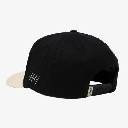 Huega House 'Range' 2-Tone 5-Panel Snapback Hat Natural / Black - SOLE SERIOUSS (3)