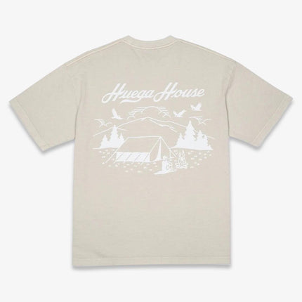 Huega House 'Retro' T-Shirt Beige / White - SOLE SERIOUSS (2)
