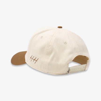 Huega House 'Saddleback' 2-Tone 5-Panel Snapback Hat Off-White / Brown - SOLE SERIOUSS (3)
