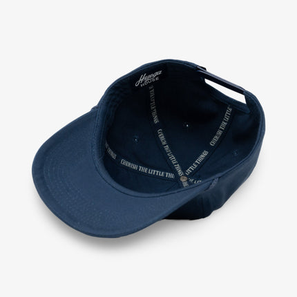 Huega House 'Solace' Snapback Hat Navy Blue - SOLE SERIOUSS (4)