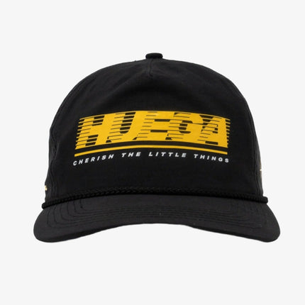 Huega House 'Tidal' 5-Panel Nylon Snapback Hat Black / Yellow - SOLE SERIOUSS (2)