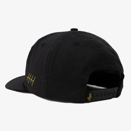 Huega House 'Tidal' 5-Panel Nylon Snapback Hat Black / Yellow - SOLE SERIOUSS (4)