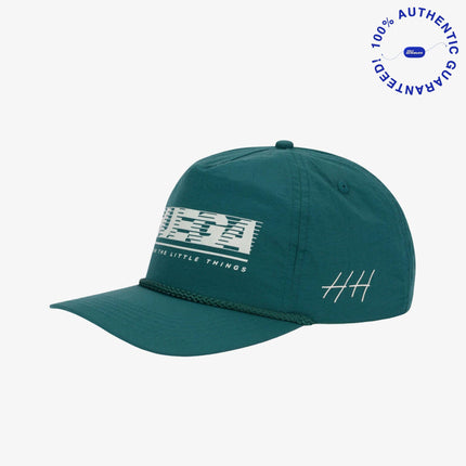 Huega House 'Tidal' 5-Panel Nylon Snapback Hat Forest Green | SOLE SERIOUSS [1]