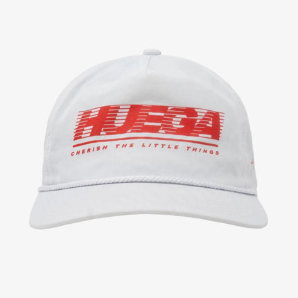 Huega House 'Tidal' 5-Panel Nylon Snapback Hat White / Red - SOLE SERIOUSS (2)