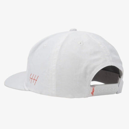 Huega House 'Tidal' 5-Panel Nylon Snapback Hat White / Red - SOLE SERIOUSS (4)