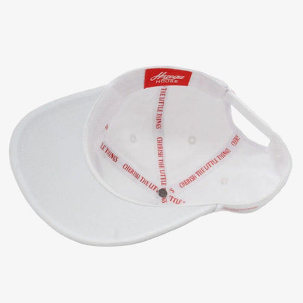 Huega House 'Tidal' 5-Panel Nylon Snapback Hat White / Red - SOLE SERIOUSS (5)