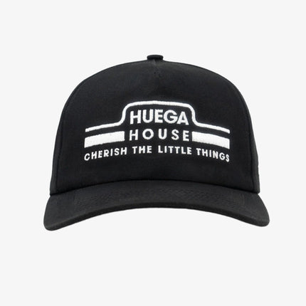 Huega House 'Umage' 5-Panel Snapback Hat Black / White - SOLE SERIOUSS (2)