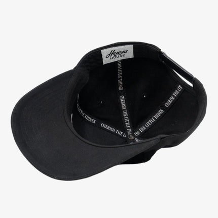 Huega House 'Umage' 5-Panel Snapback Hat Black / White - SOLE SERIOUSS (4)