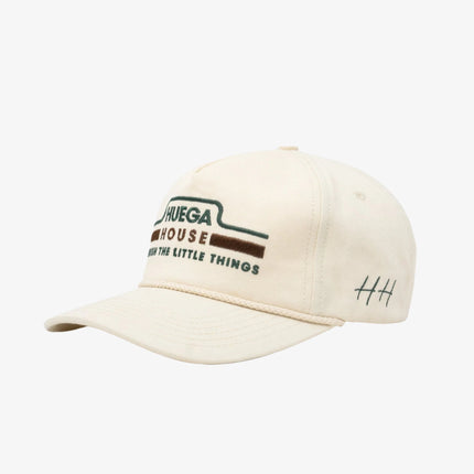 Huega House 'Umage' 5-Panel Snapback Hat Natural - SOLE SERIOUSS (1)