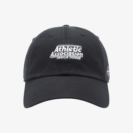 Huega House 'Varsity' Adjustable Dad Hat Washed Black | SOLE SERIOUSS [2]