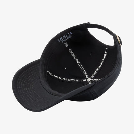 Huega House 'Varsity' Adjustable Dad Hat Washed Black | SOLE SERIOUSS [3]