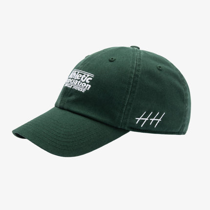 Huega House 'Varsity' Adjustable Dad Hat Washed Green | SOLE SERIOUSS [1]