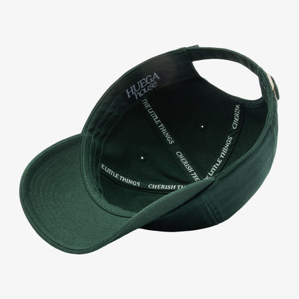 Huega House 'Varsity' Adjustable Dad Hat Washed Green | SOLE SERIOUSS [4]