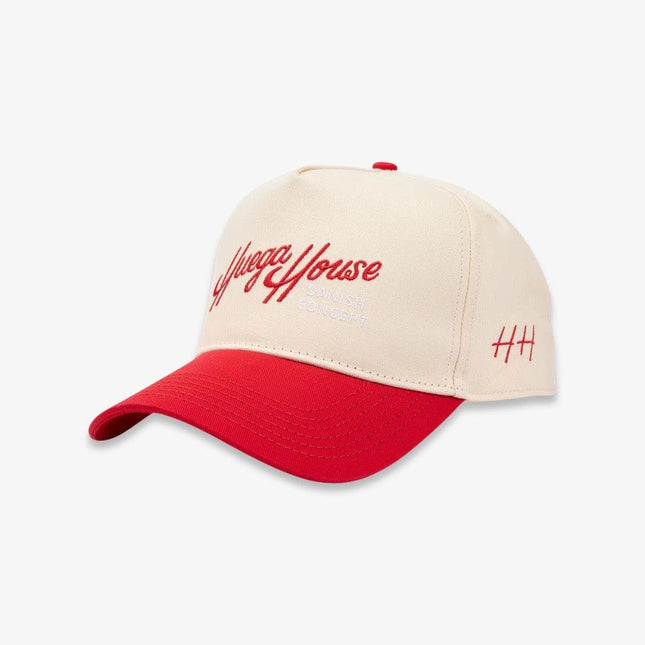 Huega House 'Vintage Retro Script' 2-Tone 5-Panel Snapback Hat Redbone / Natural - Atelier-lumieres Cheap Sneakers Sales Online (1)