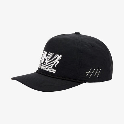 Huega House 'Warm Up' 5-Panel Nylon Snapback Hat Black | SOLE SERIOUSS [1]