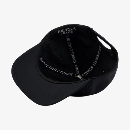 Huega House 'Warm Up' 5-Panel Nylon Snapback Hat Black | SOLE SERIOUSS [4]