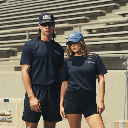 Huega House 'Warm Up' 5-Panel Nylon Snapback Hat Black | SOLE SERIOUSS [5]