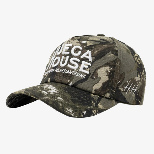 Huega House 'Woodland' 5-Panel Snapback Hat Dark Camo - SOLE SERIOUSS (1)