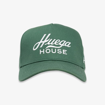 Huega House 'Woodland' 5-Panel Snapback Hat Fern Green / White - SOLE SERIOUSS (2)