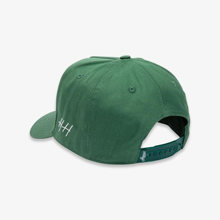 Huega House 'Woodland' 5-Panel Snapback Hat Fern Green / White - SOLE SERIOUSS (3)