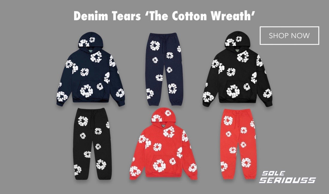 Denim Tears The Cotton Wreath Sweatshirt Black Men's - SS23 - US