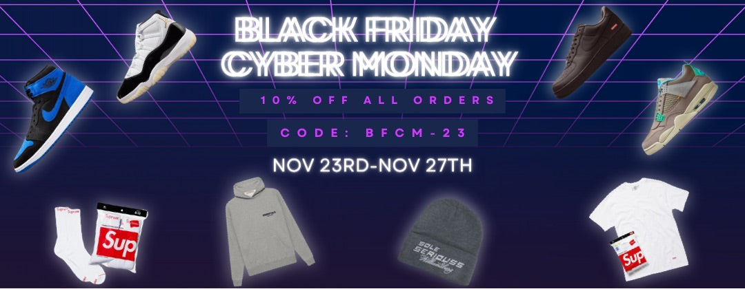 Supreme black hotsell friday sale