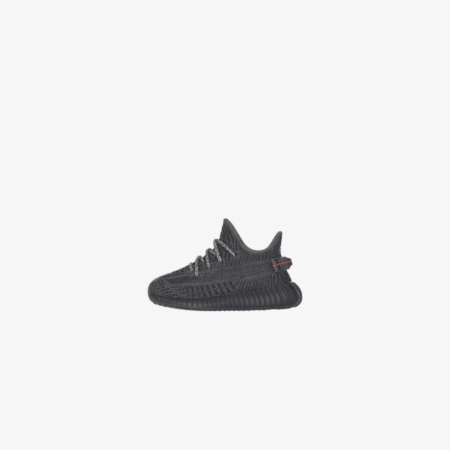 (Infant) Adidas Yeezy Boost 350 V2 'Triple Black Static' (2019) FU9011 - SOLE SERIOUSS (1)