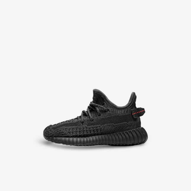 (Infant) Adidas Yeezy Boost 350 V2 'Triple Black Static' (2019) FU9011 - SOLE SERIOUSS (1)