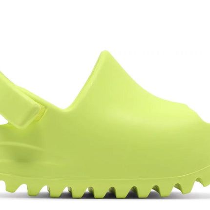 (Infant) Adidas Yeezy Slide 'Glow Green 1.0' (2021) GX6140 - SOLE SERIOUSS (1)
